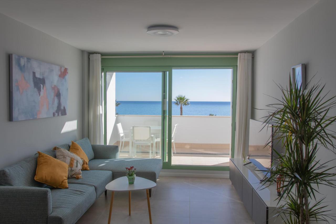 Precioso apartamento frente a la playa con piscina Mojácar Exterior foto